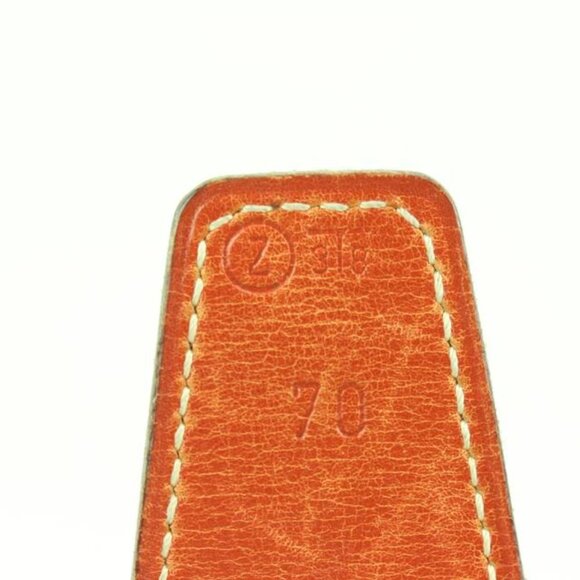 Hermès Black x Gold 32mm Reversible H Logo Belt Kit 50h421s